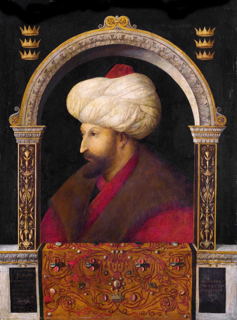Gentile Bellini’nin Fatih Sultan Mehmed portresi